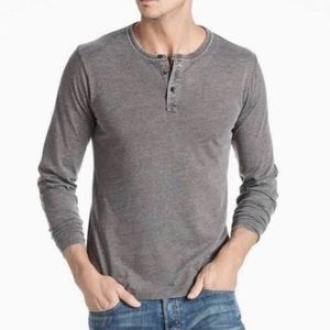 Lucky Brand Venice Burnout Henley - Size XXL